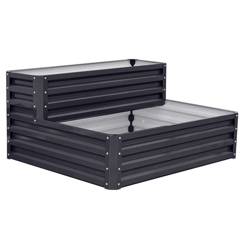 Outdoor Galvanized Steel Garden Bed