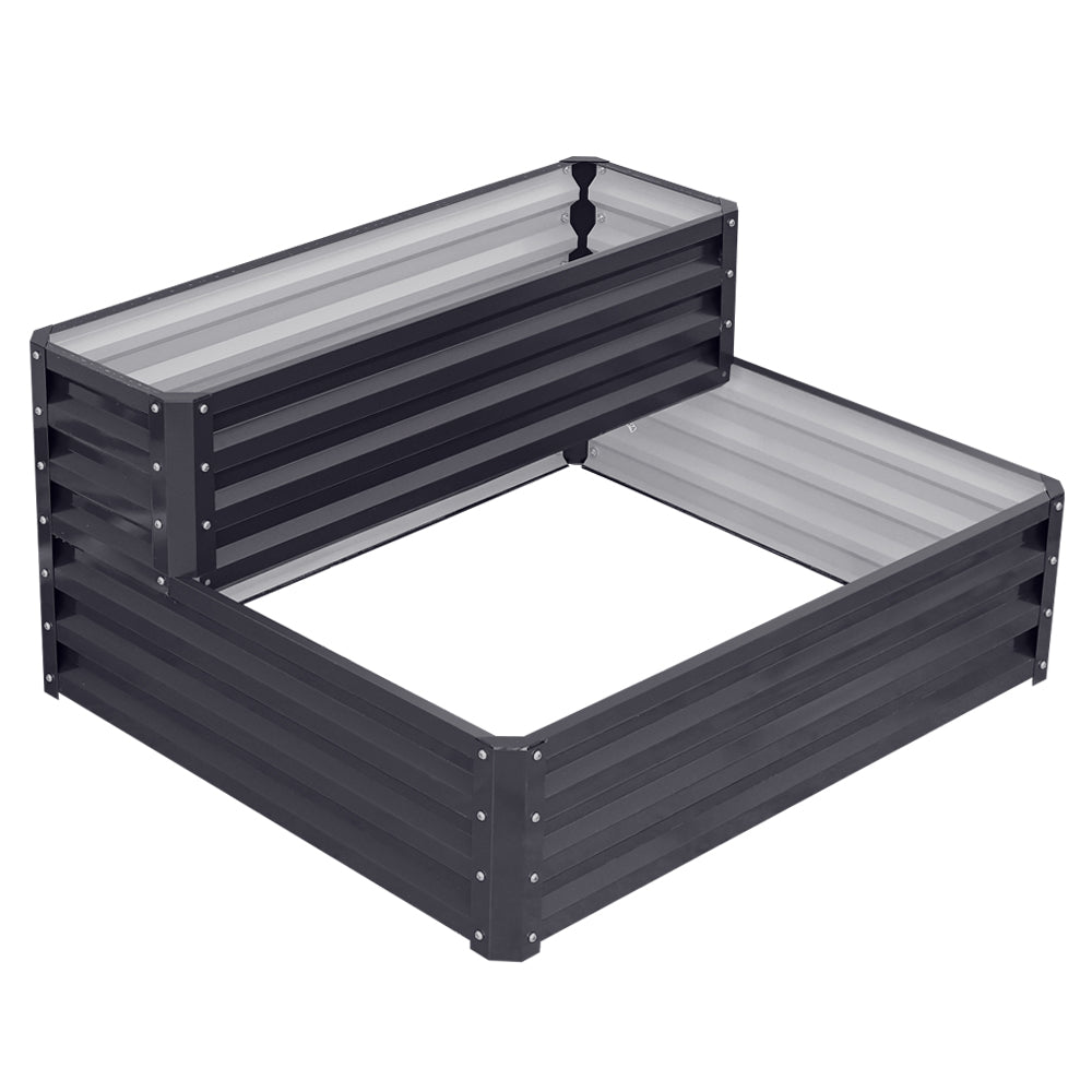 Outdoor Galvanized Steel Garden Bed