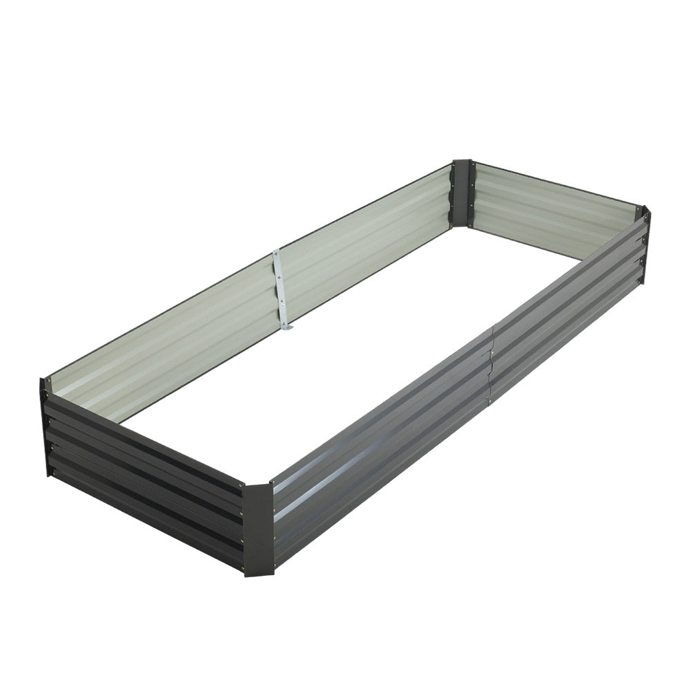 Outdoor Galvanized Steel Garden Bed