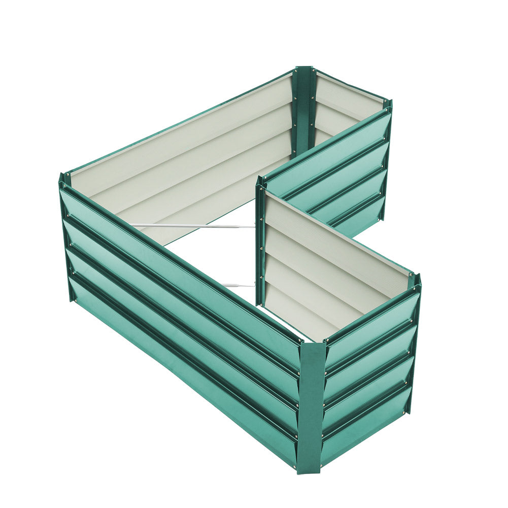 Outdoor Galvanized Steel Garden Bed