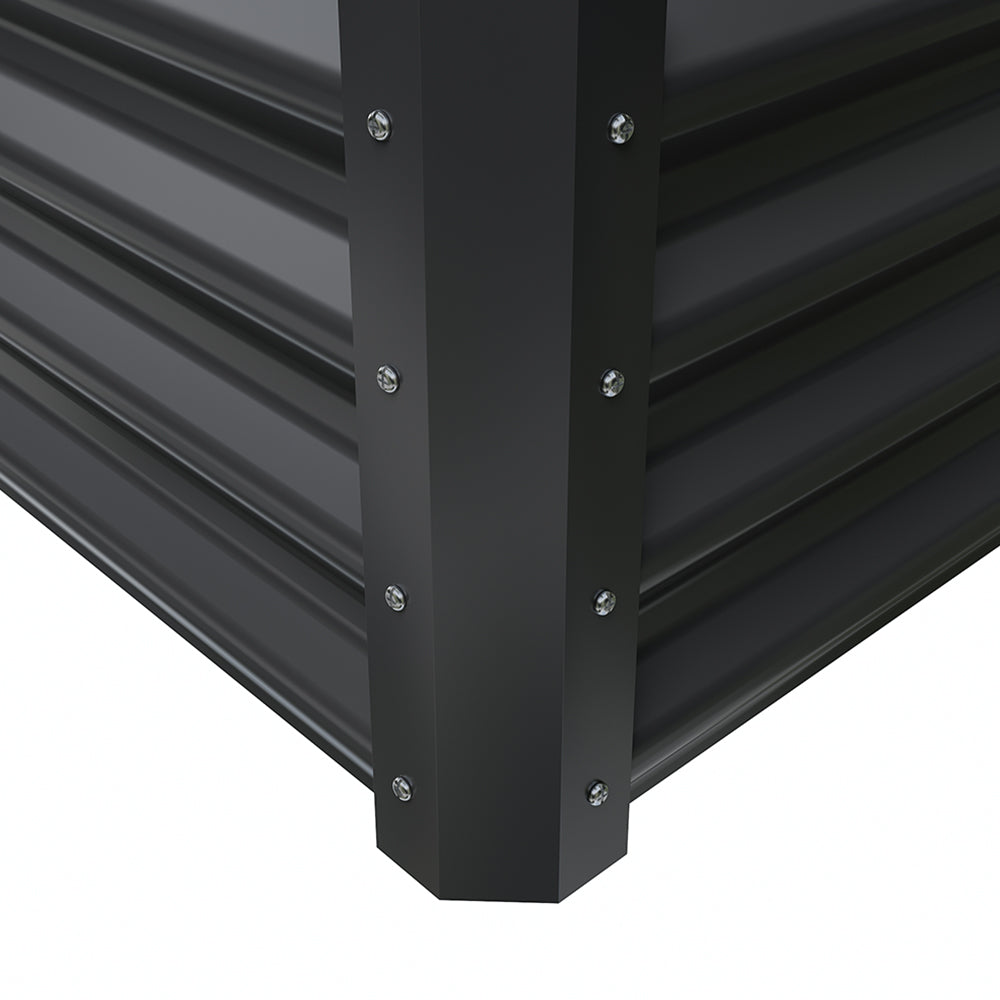 Outdoor Galvanized Steel Garden Bed
