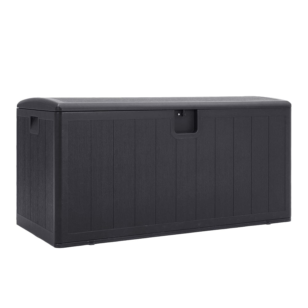 127cm W 99 Gallons Rattan Garden Storage Outdoor Deck Box