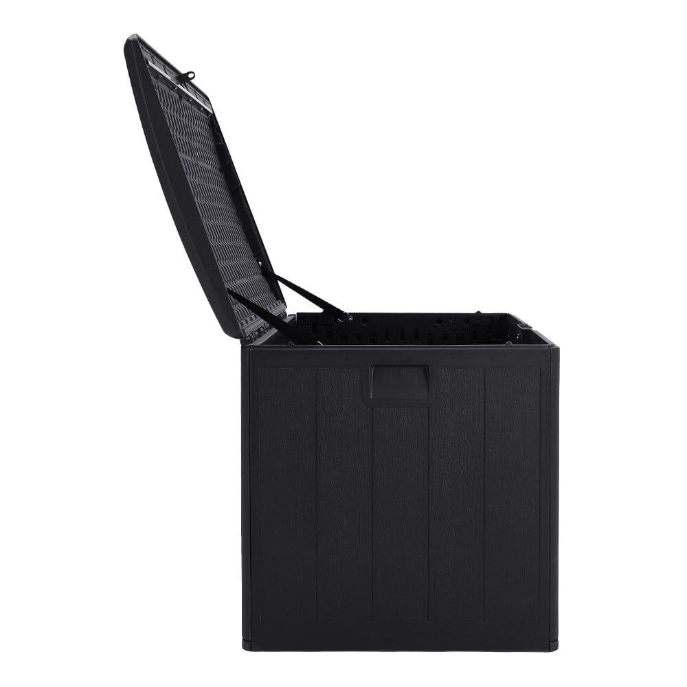 127cm W 99 Gallons Rattan Garden Storage Outdoor Deck Box