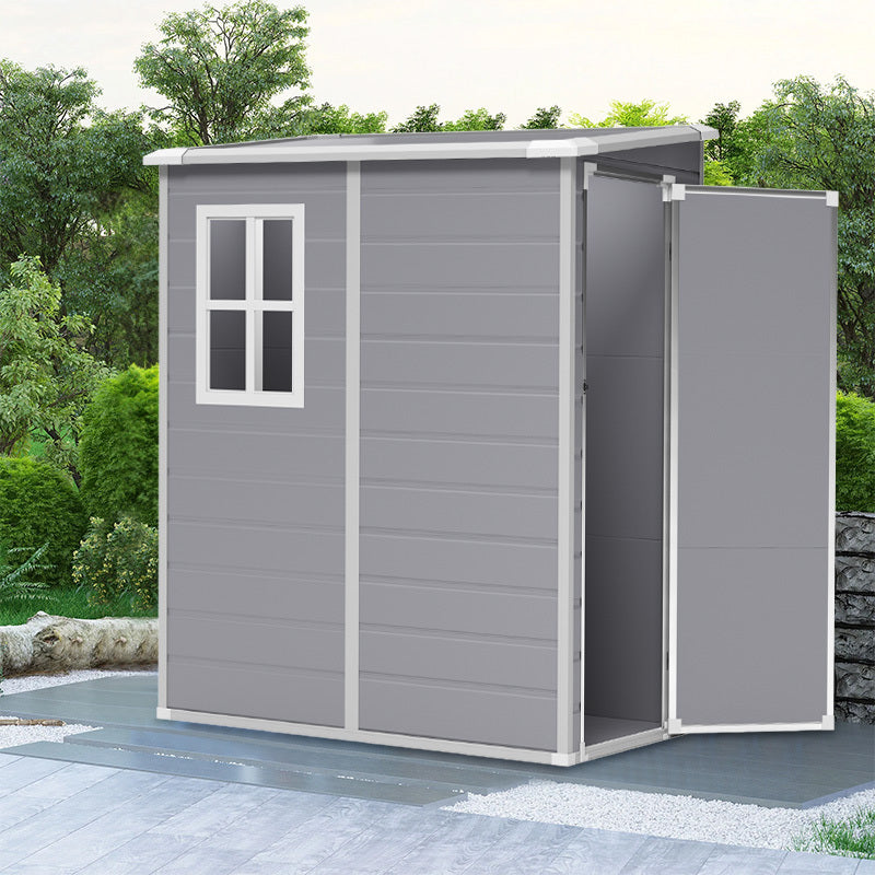 5ft Wide Plastic Shed for Outdoor Garden Tool Storage