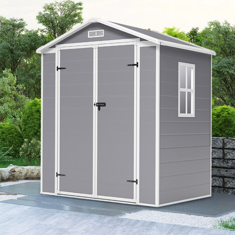 5ft Wide Plastic Shed for Outdoor Garden Tool Storage