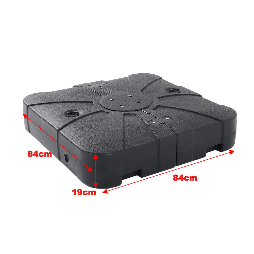 3M*3M Large Garden Parasol Tiltable and Rotating Cantilever Parasol