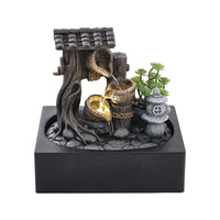 Tabletop Fountain Relaxation Water Feature for Home Decor Perfect for Relaxation Meditation