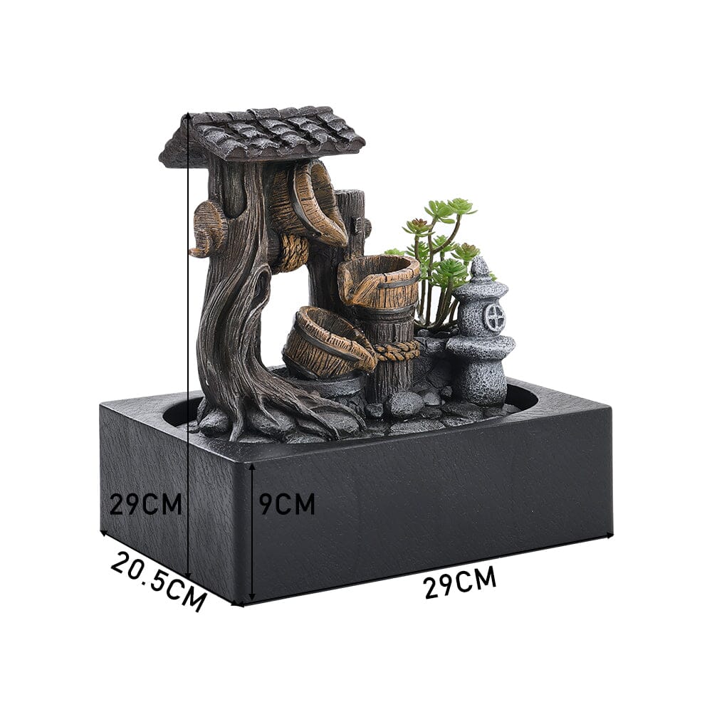 Tabletop Fountain Relaxation Water Feature for Home Decor Perfect for Relaxation Meditation