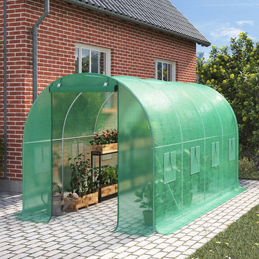 walk-in plastic greenhouse