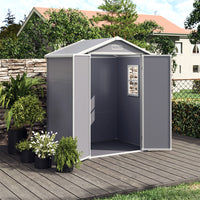 5ft Wide Plastic Shed for Outdoor Garden Tool Storage
