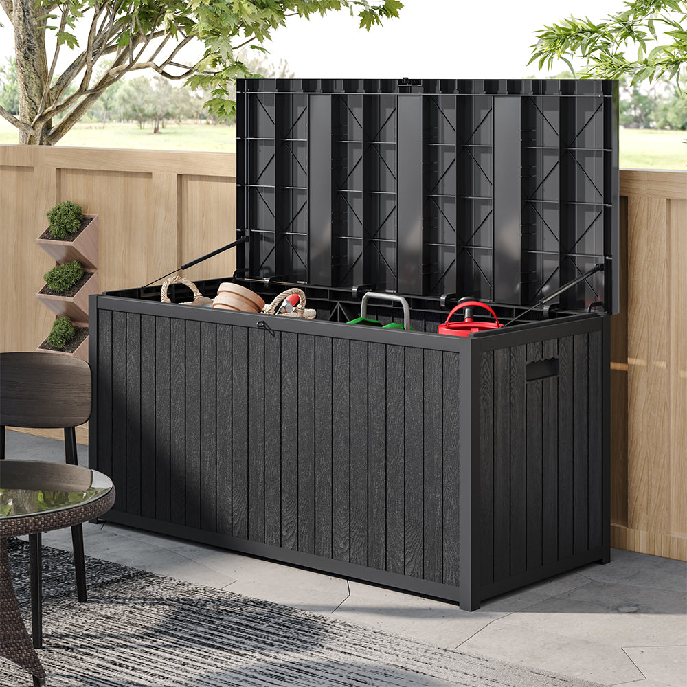 Updated Stylish Lockable Waterproof Garden Cushion Storage Box –  SunriseShed UK
